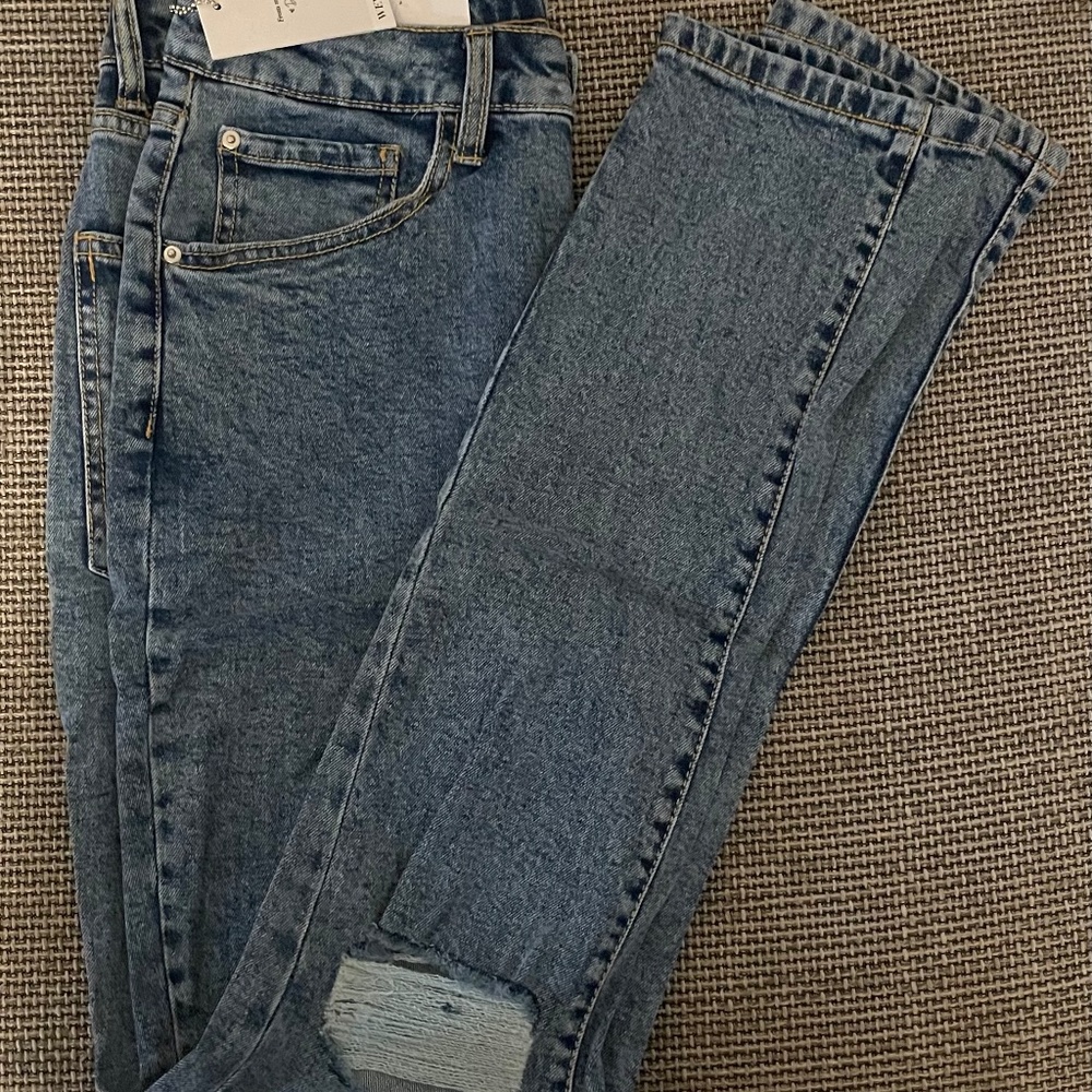 We Wore What The Danielle Stretch Jean, Spring St Hole